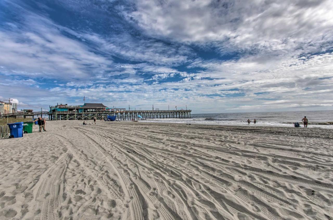 Beachy Condo With Pool Access And Steps To Boardwalk! Мертл-Біч Екстер'єр фото