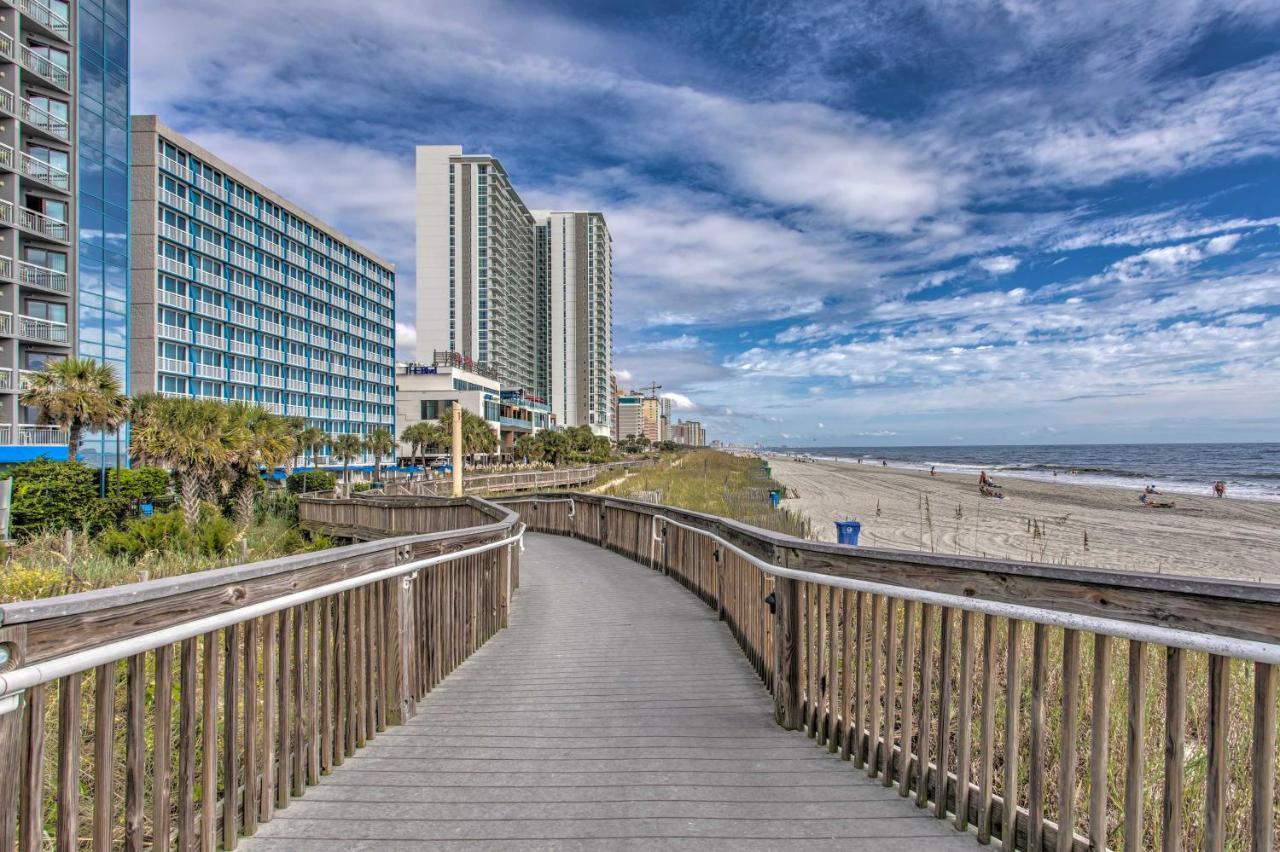 Beachy Condo With Pool Access And Steps To Boardwalk! Мертл-Біч Екстер'єр фото